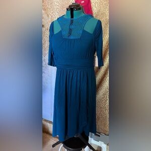 Kiyonna cold shoulder dress